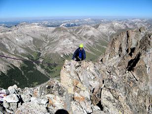 knife-edge ridge